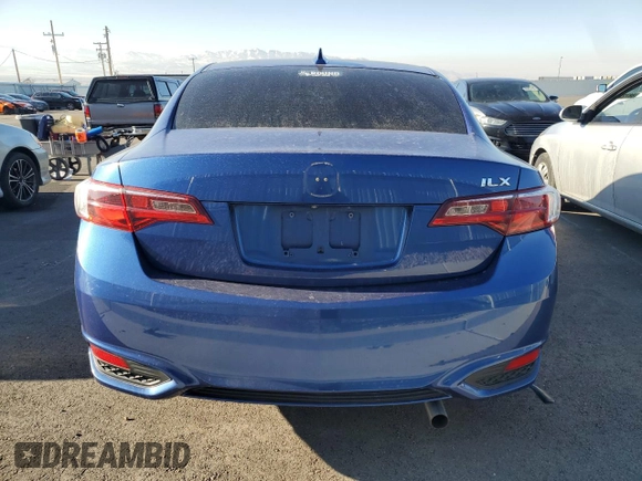 2016 Acura ILX with VIN 19UDE2F33GA007255, listed as a Copart auction lot 88746805 with Not provided miles and Salvage title. Bid and sale history available at DreamBid. Image 6.