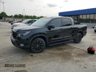 2022 Honda Ridgeline RTL-E with VIN 5FPYK3F79NB010478, listed as a Copart auction lot 60486525 with 53,029 mi miles and Salvage title. Bid and sale history available at DreamBid. Image 1.