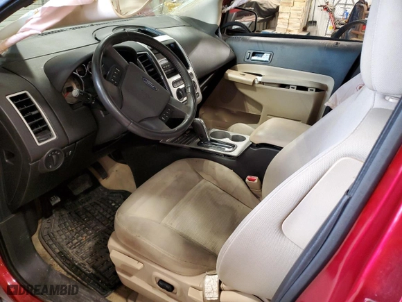 2008 Ford Edge SEL with VIN 2FMDK38C58BA26465, listed as a Copart auction lot 51002315 with 0 mi miles and Non Repairable. Bid and sale history available at carsss.com. Image 7.
