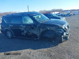2017 Nissan Armada SV with VIN JN8AY2NC6H9509081, listed as a IAAI auction lot 40997264 with 114,264 mi miles. Bid and sale history available at carsss.com. Image 13.