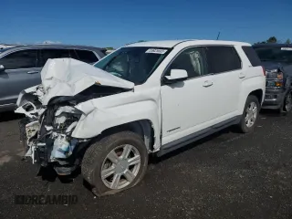 2015 GMC Terrain SLE z VIN 2GKFLVEK5F6315924, wystawiony jako Copart lot #55625665 z przebiegiem Nie podano mil oraz Szkoda całkowita • Salvage title. Historia ofert i sprzedaży dostępna na DreamBid. Obrazek 1.