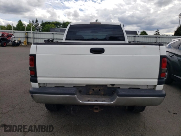 2002 Dodge 2500 with VIN 3B7KF23Z52M259578, listed as a Copart auction lot 62566215 with 142,666 mi miles and Clean title. Bid and sale history available at DreamBid. Image 6.
