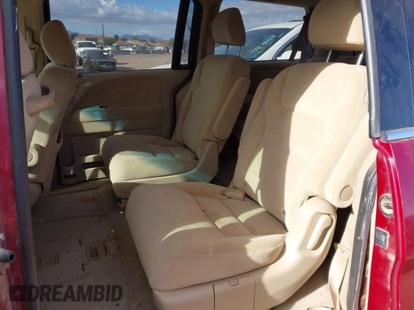 2005 Honda Odyssey LX with VIN 5FNRL38235B121653, listed as a IAAI auction lot 41704670 with 263,160 mi miles. Bid and sale history available at carsss.com. Image 8.