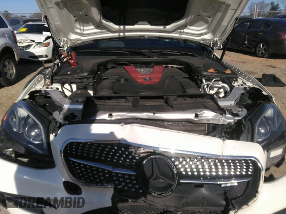 2018 Mercedes-Benz E-Class AMG E 43 with VIN WDDZF6EBXJA477524, listed as a IAAI auction lot 41174809 with 1 mi miles. Bid and sale history available at carsss.com. Image 10.