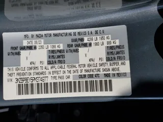 2023 Mazda 3 Premium Plus with VIN 3MZBPBEY5PM374977, listed as a Copart auction lot 70642804 with 9,029 mi miles and Salvage Title. Bid and sale history available at DreamBid. Image 12.