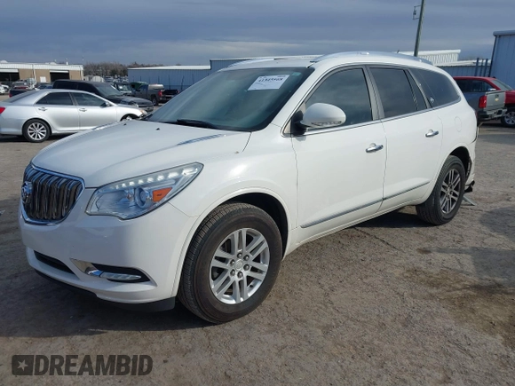 2014 Buick Enclave Convenience with VIN 5GAKRAKDXEJ140211, listed as a IAAI auction lot 41345568 with 123,121 mi miles. Bid and sale history available at carsss.com. Image 17.