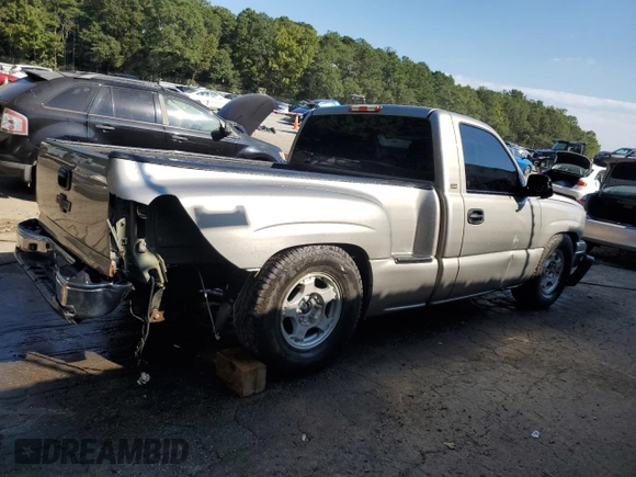 2003 Chevrolet Silverado 1500 with VIN 1GCEC14V63Z135024, listed as a Copart auction lot 73951784 with 175,425 mi miles and Salvage Title. Bid and sale history available at carsss.com. Image 3.