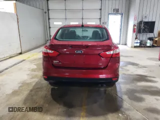 2014 Ford Focus SE with VIN 1FADP3F26EL261975, listed as a Copart auction lot 51954445 with 80,231 mi miles and Salvage Title. Bid and sale history available at carsss.com. Image 6.