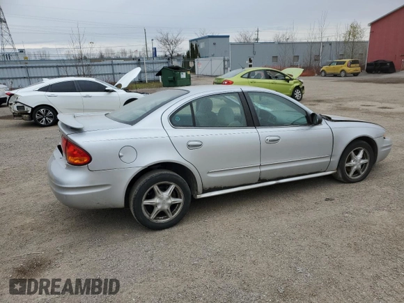 2004 Oldsmobile Alero GL1 z VIN 1G3NL52E54C192426, wystawiony jako Copart lot #80361784 z przebiegiem 251 493 mil mil oraz Szkoda całkowita • Salvage title. Historia ofert i sprzedaży dostępna na DreamBid. Obrazek 3.