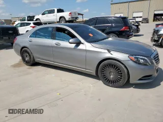 2015 Mercedes-Benz S 550 with VIN WDDUG8CB4FA073423, listed as a Copart auction lot 61991055 with Not provided miles and Clean title. Bid and sale history available at DreamBid. Image 4.