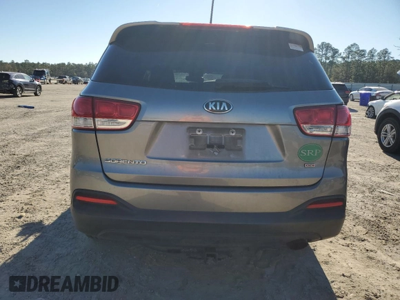 2016 Kia Sorento L with VIN 5XYPG4A37GG184318, listed as a Copart auction lot 87213954 with Not Provided miles and Salvage Title. Bid and sale history available at DreamBid. Image 6.