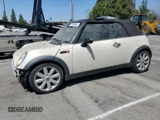 2008 MINI Convertible with VIN WMWRF33518TG19506, listed as a Copart auction lot 67304804 with Not Provided miles and Clean Title. Bid and sale history available at DreamBid. Image 1.
