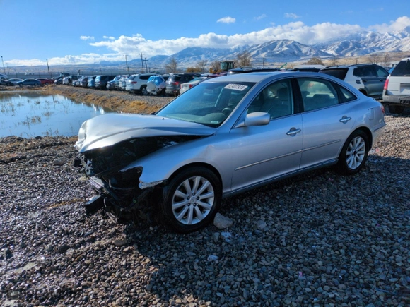 2009 Hyundai Azera GLS with VIN KMHFC46D09A356910, listed as a Copart auction lot 82407974 with 198,194 mi miles and Salvage Title. Bid and sale history available at carsss.com. Image 1.