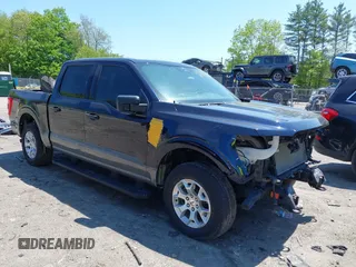 2022 Ford F-150 XL with VIN 1FTEW1EBXNFB14743, listed as a IAAI auction lot 42098808 with 49,314 mi miles and . Bid and sale history available at DreamBid. Image 1.