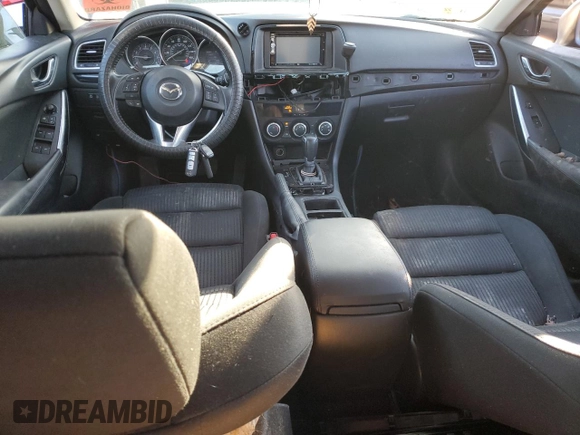 2015 Mazda 6 i Sport with VIN JM1GJ1U53F1220971, listed as a Copart auction lot 89270455 with 105,436 mi miles and Clean Title. Bid and sale history available at carsss.com. Image 8.