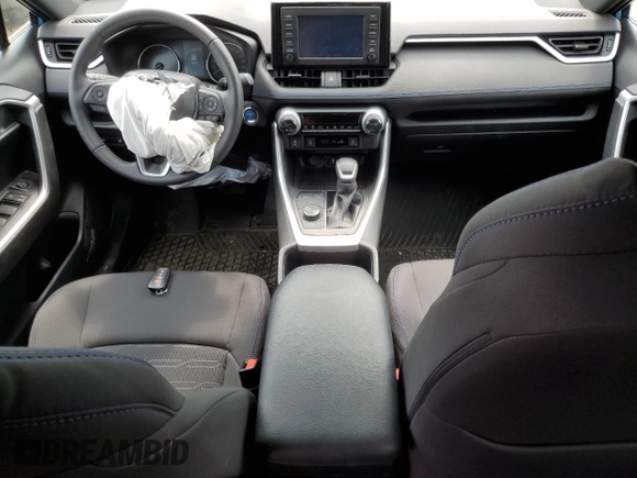 2022 Toyota RAV4 with VIN 2T34WRFV8NW148892, listed as a Copart auction lot 87884075 with 55,584 mi miles and Salvage title. Bid and sale history available at DreamBid. Image 8.