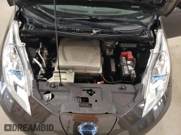 2016 Nissan LEAF S with VIN 1N4BZ0CP2GC308051, listed as a Copart auction lot 50314175 with 52,414 mi miles and Salvage Title. Bid and sale history available at carsss.com. Image 11.