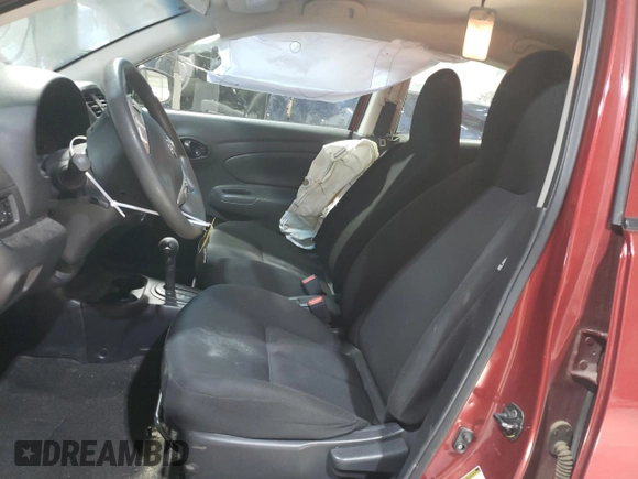 2016 Nissan Versa S Plus with VIN 3N1CN7AP5GL837572, listed as a Copart auction lot 50051725 with 50,512 mi miles and Salvage Title. Bid and sale history available at DreamBid. Image 7.