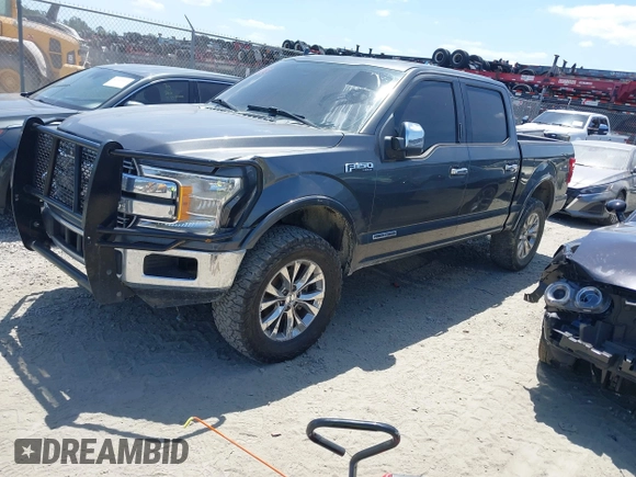 2018 Ford F-150 XL with VIN 1FTFW1E15JFD73162, listed as a IAAI auction lot 42082755 with 134,369 mi miles and . Bid and sale history available at DreamBid. Image 17.
