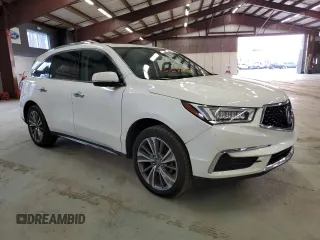 2017 Acura MDX Technology with VIN 5FRYD4H55HB009013, listed as a Copart auction lot 50069845 with 144,380 mi miles and Salvage Title. Bid and sale history available at DreamBid. Image 4.