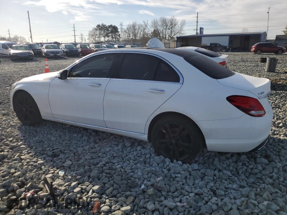 2015 Mercedes-Benz C-Class C 300 Luxury with VIN 55SWF4KB9FU050399, listed as a Copart auction lot 49728675 with 101,738 mi miles and Salvage Title. Bid and sale history available at carsss.com. Image 2.