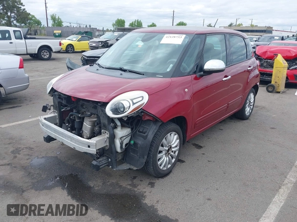 2014 FIAT 500L Easy с VIN ZFBCFABH0EZ026995, выставлен на аукционе IAAI как лот 42128753 с пробегом 97 828 миль миль и . История ставок и продаж доступна на DreamBid. Изображение 2.