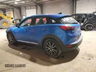 2016 Mazda CX-3 Grand Touring with VIN JM1DKBD79G0126026, listed as a Copart auction lot 46821275 with 113,442 mi miles and Salvage Title. Bid and sale history available at carsss.com. Image 2.