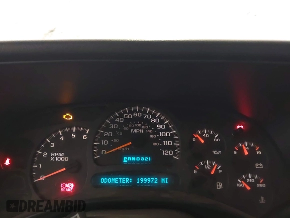 2003 Chevrolet Silverado 1500 LS with VIN 1GCEK14V03Z258627, listed as a IAAI auction lot 42188865 with 199,972 mi miles. Bid and sale history available at carsss.com. Image 7.