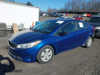 2017 Kia Forte LX with VIN 3KPFL4A75HE050061, listed as a IAAI auction lot 41897704 with 113,578 mi miles. Bid and sale history available at carsss.com. Image 2.
