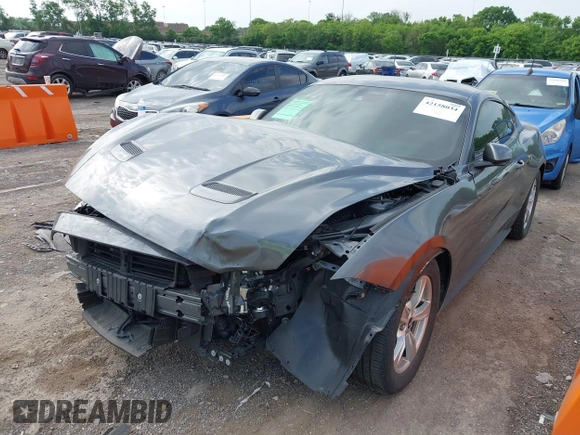 2021 Ford Mustang EcoBoost with VIN 1FA6P8TH9M5133781, listed as a IAAI auction lot 42158034 with 31,648 mi miles and . Bid and sale history available at DreamBid. Image 6.