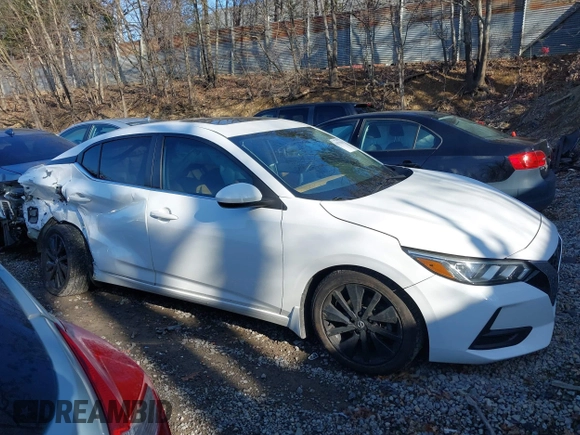 2021 Nissan Sentra SV with VIN 3N1AB8CV3MY321680, listed as a IAAI auction lot 41875810 with 58,473 mi miles and . Bid and sale history available at DreamBid. Image 14.