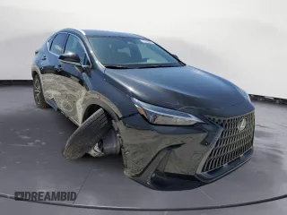 2022 Lexus NX with VIN 2T2AGCEZ3NC001032, listed as a Copart auction lot 50041333 with 5,801 mi miles. Bid and sale history available at carsss.com. Image 4.