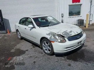 2004 Infiniti G35 w/Leather with VIN JNKCV51E84M616564, listed as a IAAI auction lot 42239573 with 263,105 mi miles and . Bid and sale history available at DreamBid. Image 1.