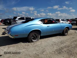 1971 Oldsmobile Cutlass z VIN 336871R114260, wystawiony jako Copart lot #74089014 z przebiegiem 343 583 mil mil oraz Szkody całkowita. Historia ofert i sprzedaży dostępna na DreamBid. Obrazek 3.