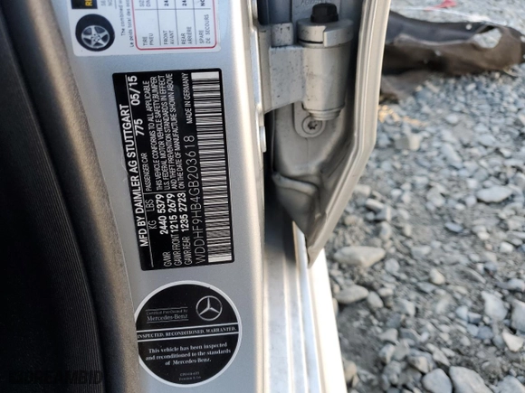 2016 Mercedes-Benz E-Class E 250 BlueTEC Luxury with VIN WDDHF9HB4GB203618, listed as a Copart auction lot 69958844 with 71,041 mi miles and Salvage Title. Bid and sale history available at carsss.com. Image 12.