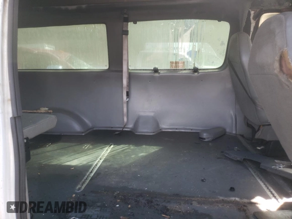 2008 Ford Econoline Cargo Commercial with VIN 1FTNS24WX8DA81510, listed as a Copart auction lot 48191795 with Not Provided miles and Non Repairable. Bid and sale history available at DreamBid. Image 11.