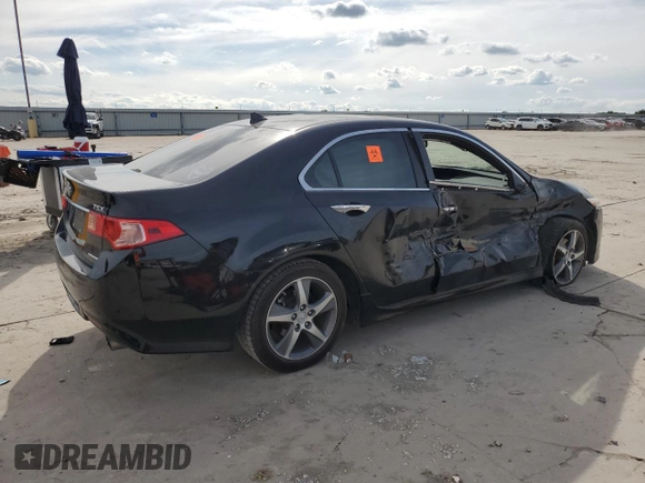 2014 Acura TSX Special Edition with VIN JH4CU2F84EC001618, listed as a Copart auction lot 56415165 with 94,995 mi miles and Salvage title. Bid and sale history available at DreamBid. Image 3.