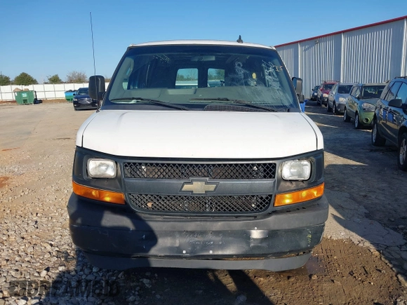 2017 Chevrolet Express Cargo Van with VIN 1GCWGBFF0H1109366, listed as a IAAI auction lot 41494549 with 181,398 mi miles. Bid and sale history available at carsss.com. Image 12.