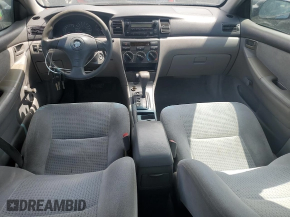 2006 Toyota Corolla CE with VIN JTDBR32E260062632, listed as a Copart auction lot 58434515 with 200,869 mi miles and Salvage title. Bid and sale history available at DreamBid. Image 8.