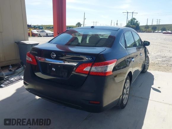 2015 Nissan Sentra SV with VIN 3N1AB7AP7FY230879, listed as a IAAI auction lot 41602242 with 89,358 mi miles and . Bid and sale history available at DreamBid. Image 4.