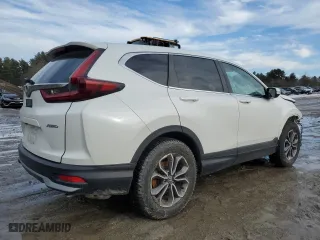 2021 Honda CR-V EX-L with VIN 2HKRW2H84MH616790, listed as a Copart auction lot 45718795 with 0 mi miles and Salvage Title. Bid and sale history available at carsss.com. Image 3.