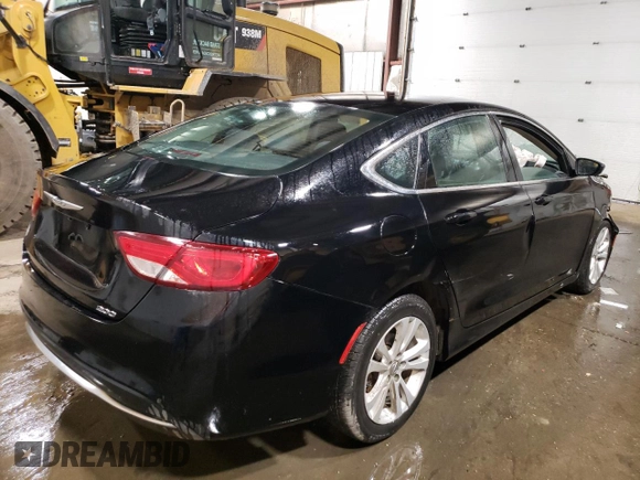 2016 Chrysler 200 Limited with VIN 1C3CCCAB4GN161605, listed as a Copart auction lot 52182645 with 213,720 mi miles and Salvage Title. Bid and sale history available at DreamBid. Image 3.