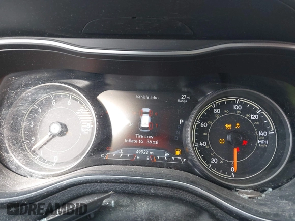 2022 Jeep Cherokee Trailhawk z VIN 1C4PJMBX1ND539319, wystawiony jako IAAI lot #41811178 z przebiegiem 49 922 mil mil oraz . Historia ofert i sprzedaży dostępna na DreamBid. Obrazek 7.