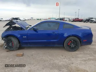 2013 Ford Mustang GT with VIN 1ZVBP8CF9D5236090, listed as a IAAI auction lot 41763178 with 106,027 mi miles and . Bid and sale history available at DreamBid. Image 13.