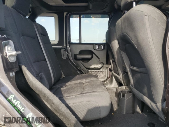 2021 Jeep Wrangler Unlimited Sport Altitude with VIN 1C4HJXDG0MW521769, listed as a Copart auction lot 53625925 with 34,074 mi miles and Salvage title. Bid and sale history available at DreamBid. Image 11.