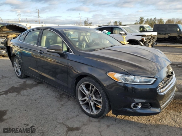 2013 Ford Fusion Titanium with VIN 3FA6P0K96DR309436, listed as a Copart auction lot 83655054 with 127,480 mi miles and Salvage Title. Bid and sale history available at carsss.com. Image 4.