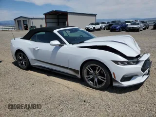 2024 Ford Mustang EcoBoost with VIN 1FAGP8UH7R5125351, listed as a Copart auction lot 62121375 with 9,149 mi miles and Salvage title. Bid and sale history available at DreamBid. Image 4.