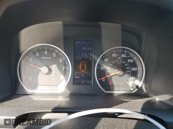 2011 Honda CR-V EX-L z VIN 5J6RE3H78BL024506, wystawiony jako Copart lot #59152695 z przebiegiem 188 158 mil mil oraz Szkoda całkowita • Salvage title. Historia ofert i sprzedaży dostępna na DreamBid. Obrazek 9.
