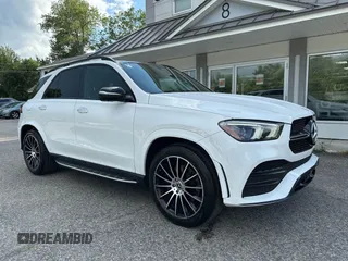 2020 Mercedes-Benz GLE 350 with VIN 4JGFB4KE7LA188370, listed as a IAAI auction lot 42653867 with 189,024 mi miles and . Bid and sale history available at DreamBid. Image 1.
