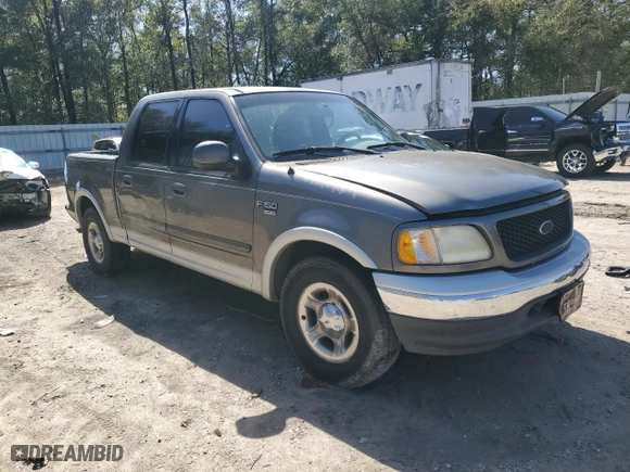 2002 Ford F-150 XLT with VIN 1FTRW07L32KA75868, listed as a Copart auction lot 47392685 with 0 mi miles and Salvage Title. Bid and sale history available at carsss.com. Image 4.
